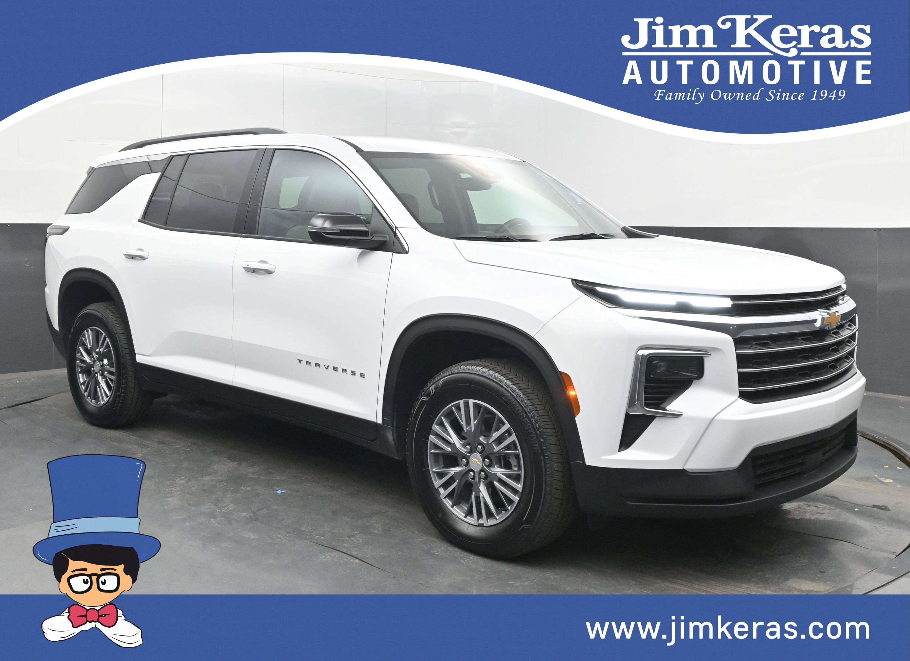 Certified 2025 Chevrolet Traverse LT