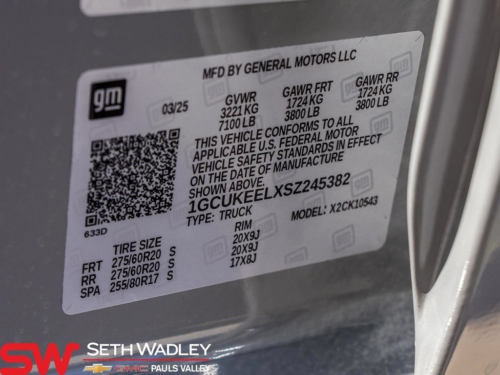 New 2025 Chevrolet Silverado 1500 RST AWD/4WD image 44