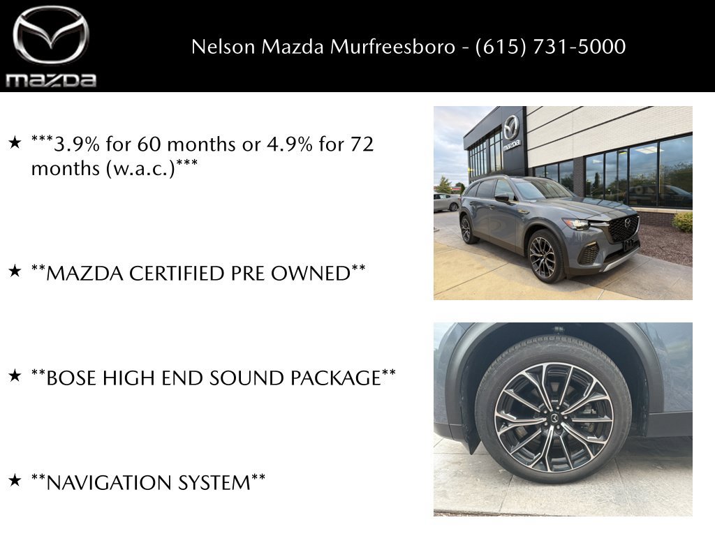 Certified 2025 MAZDA CX-70 Plug-In Hybrid w/ Premium Plus AWD/4WD image 32