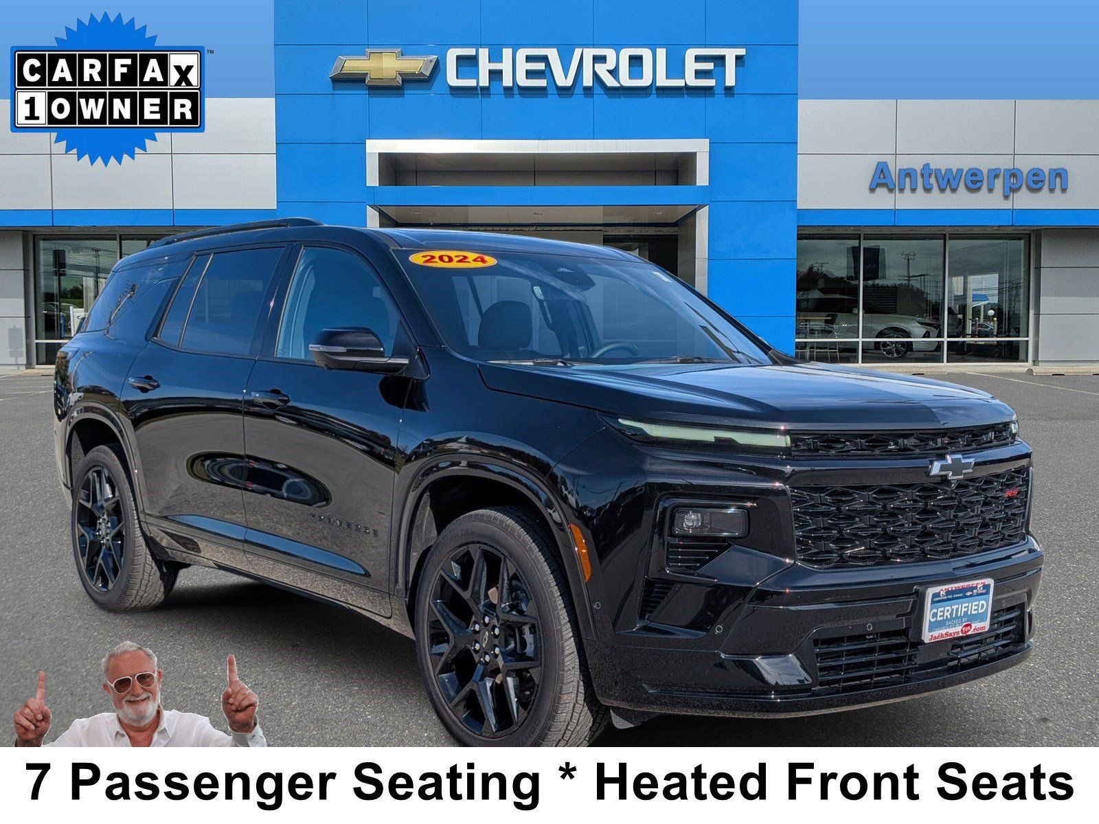 Certified 2024 Chevrolet Traverse RS w/ LPO, Floor Liner Package