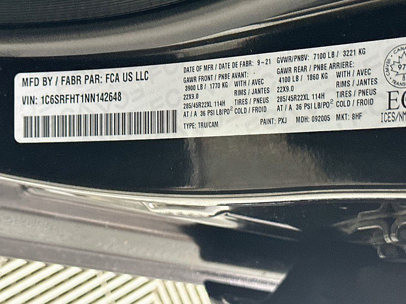 Used 2022 RAM 1500 Limited AWD/4WD image 33