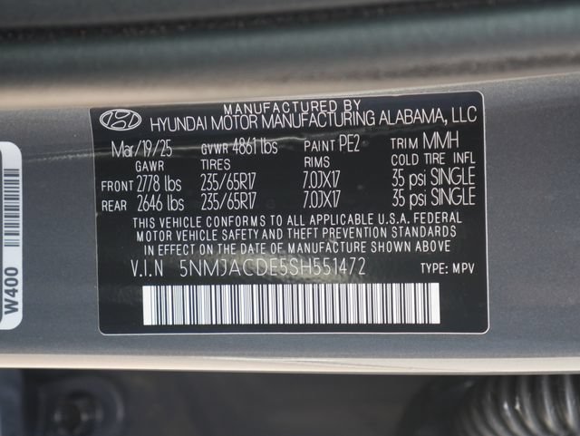 Used 2025 Hyundai Tucson SE AWD/4WD image 24