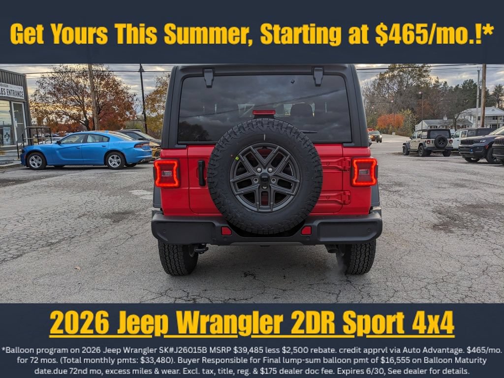 New 2026 Jeep Wrangler Sport AWD/4WD image 7