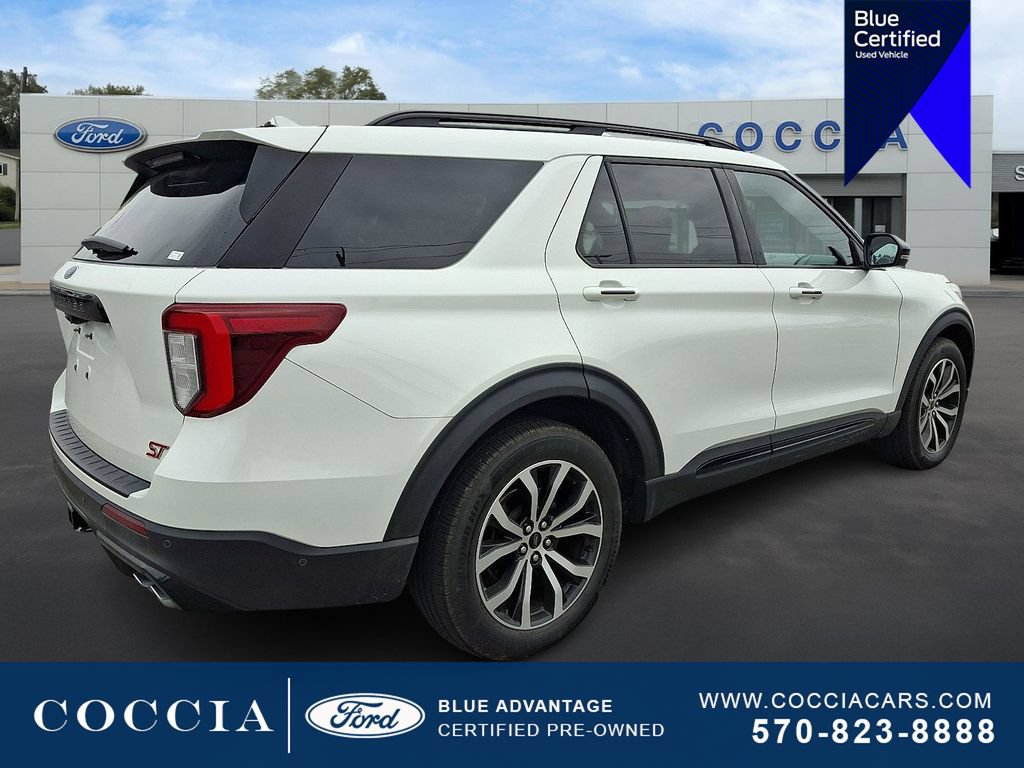 Certified 2020 Ford Explorer ST w/ Premium Technology Package AWD/4WD image 4