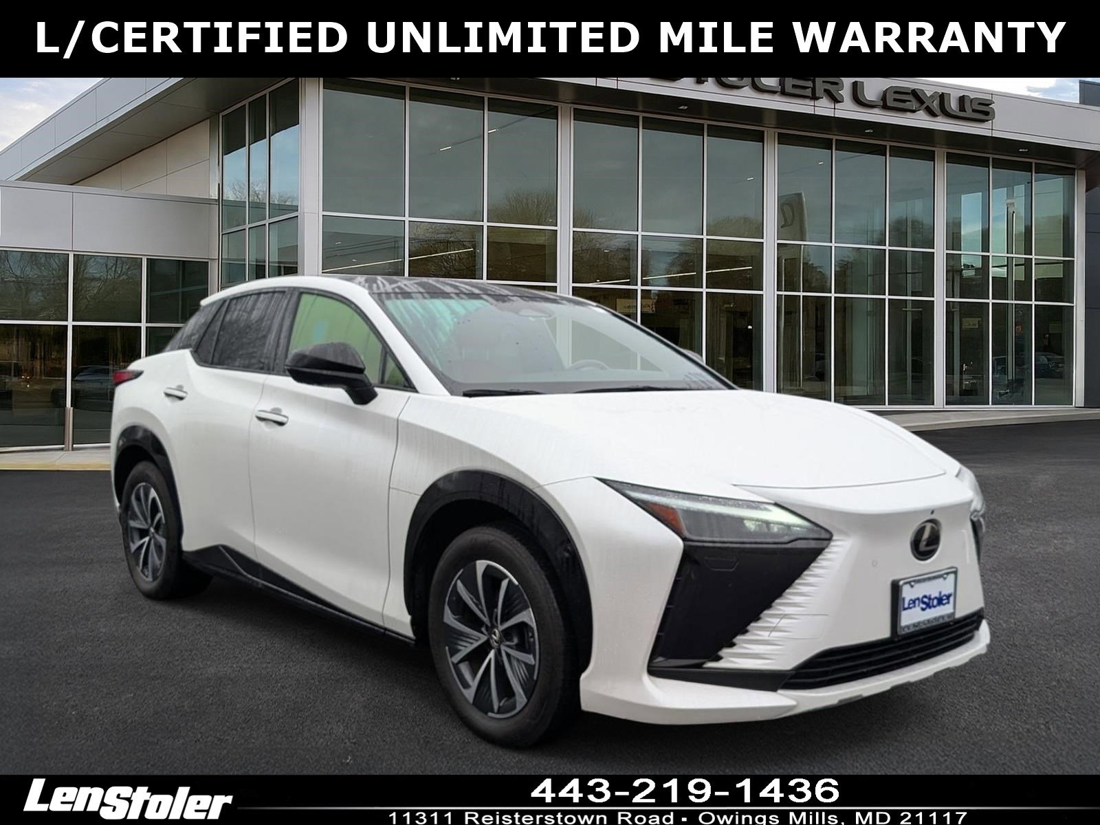 Certified 2023 Lexus RZ 450e Premium w/ Technology Package image 1