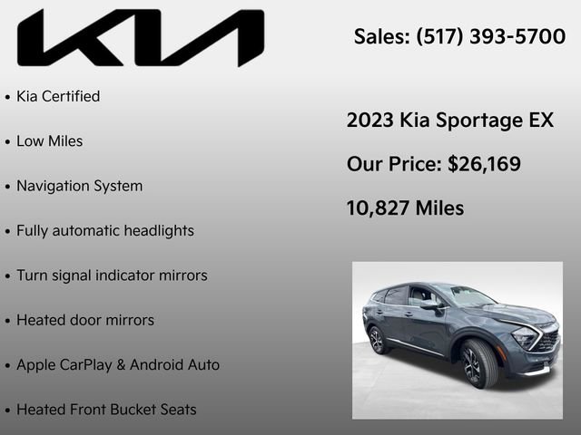 Used 2023 Kia Sportage EX FWD image 7
