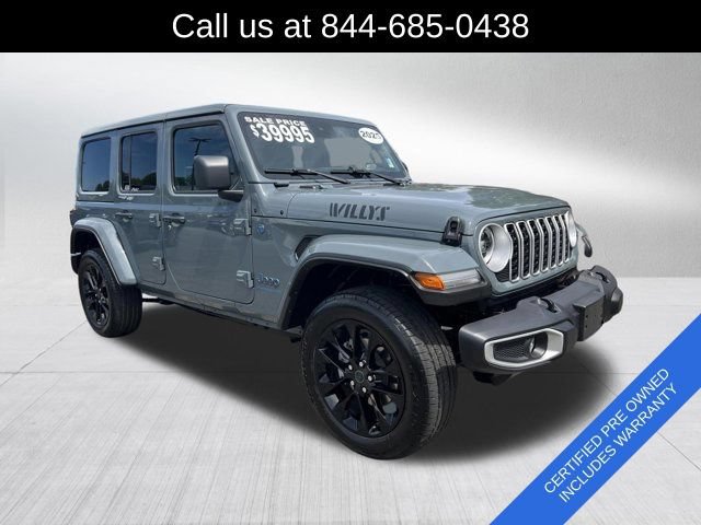 Certified 2025 Jeep Wrangler Unlimited Sahara w/ Safety Group AWD/4WD image 3