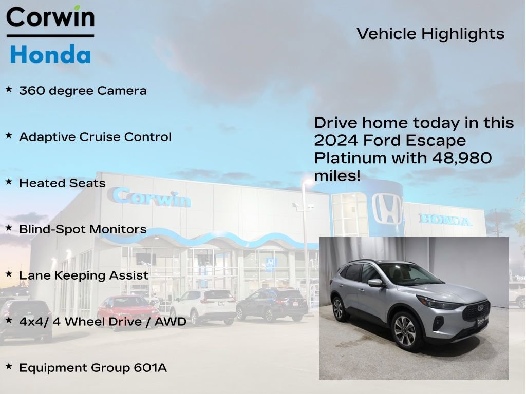 Used 2024 Ford Escape Platinum image 6