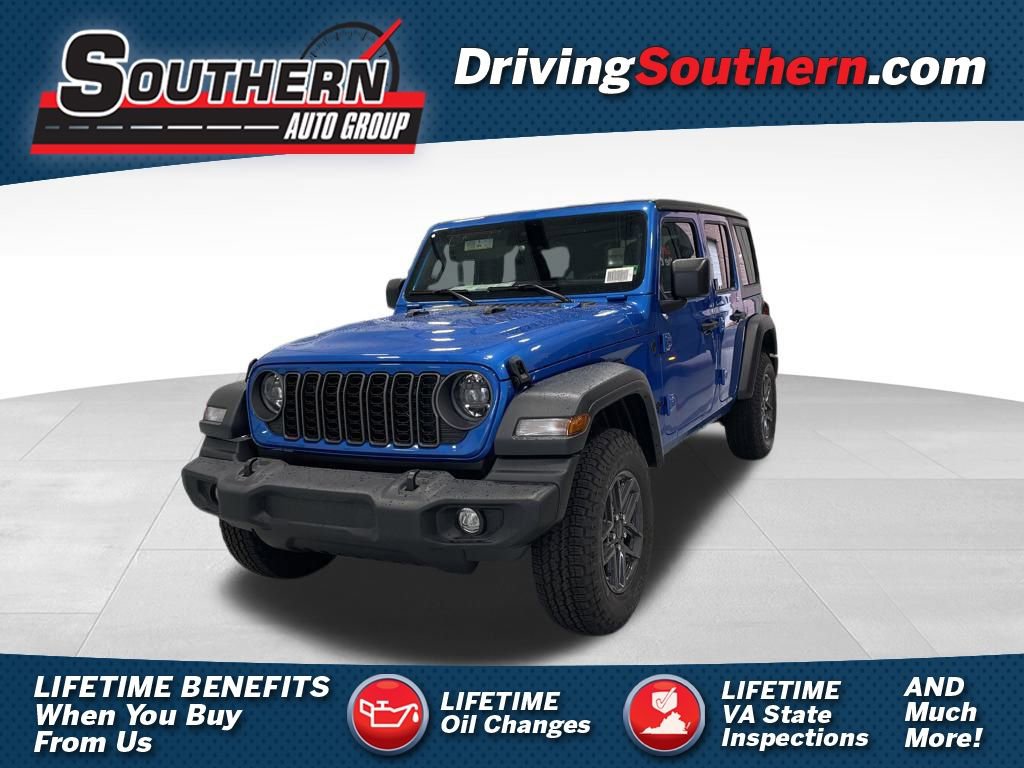 New 2025 Jeep Wrangler Sport S