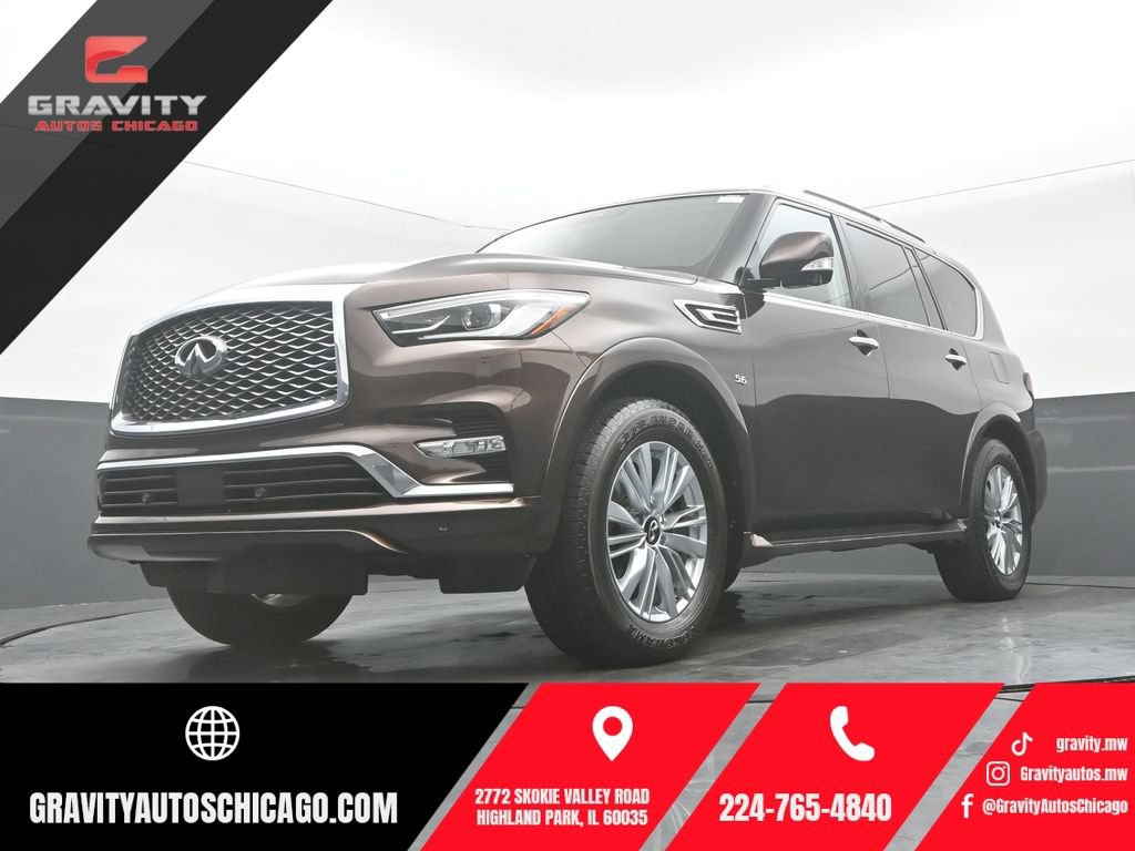 Used 2019 INFINITI QX80 Luxe w/ Proassist Package RWD image 1