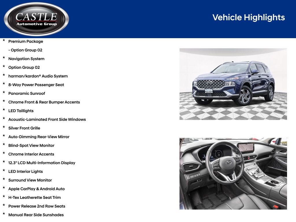 Certified 2023 Hyundai Santa Fe SEL w/ Premium Package AWD/4WD image 4