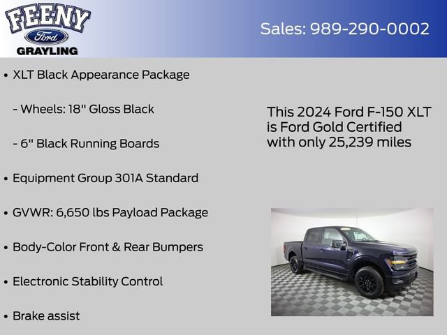 Used 2024 Ford F150 XLT w/ Bed Utility Package AWD/4WD image 13