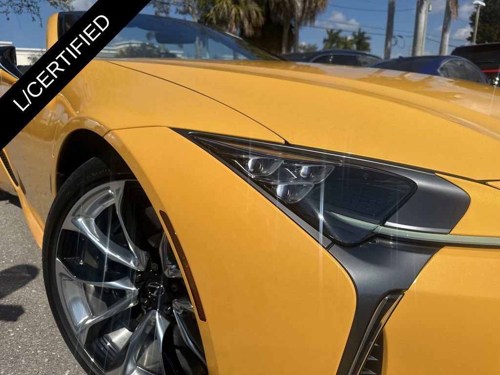 Certified 2021 Lexus LC 500 Convertible w/ Touring Package image 3
