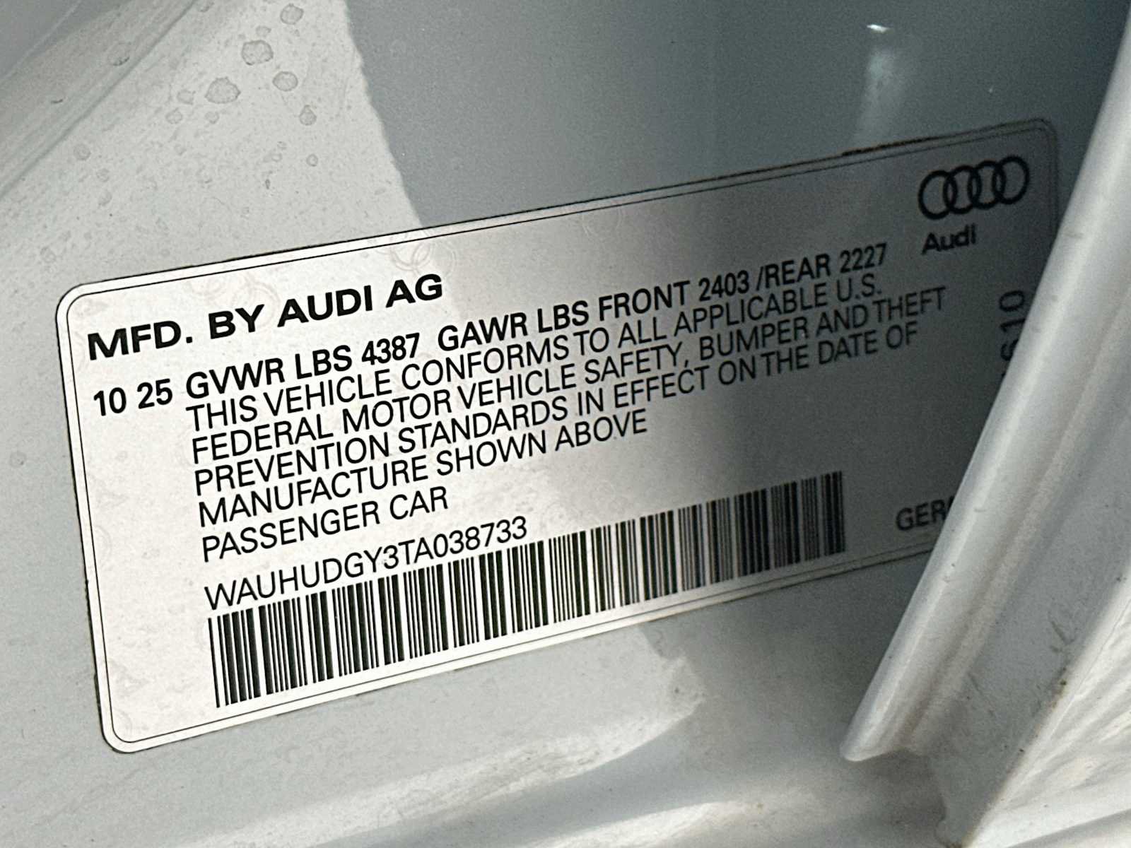 Certified 2026 Audi A3 2.0T Premium Plus w/ Premium Plus Package AWD/4WD image 31