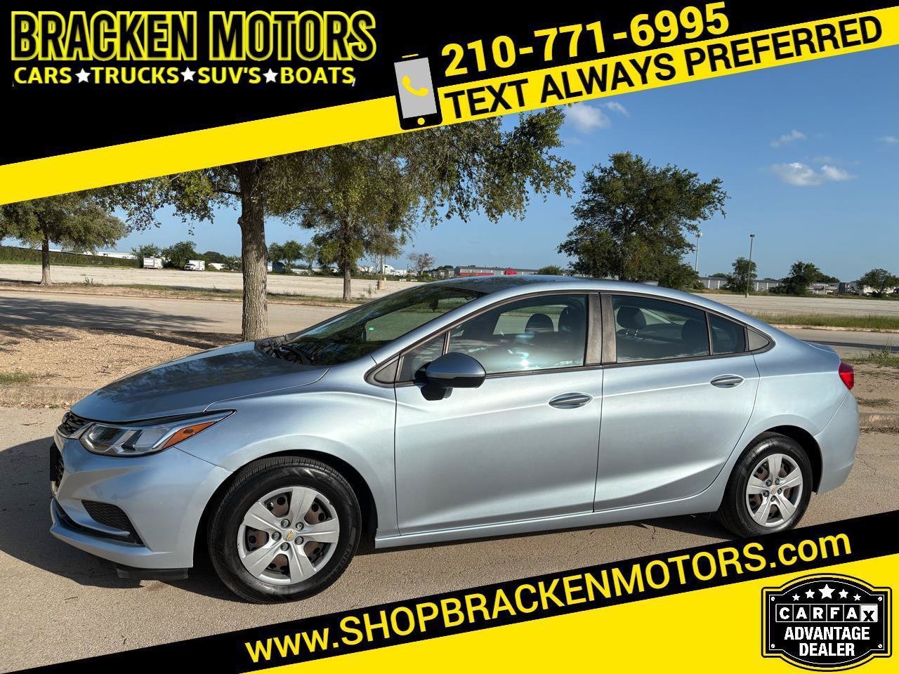 Used 2017 Chevrolet Cruze LS FWD image 1