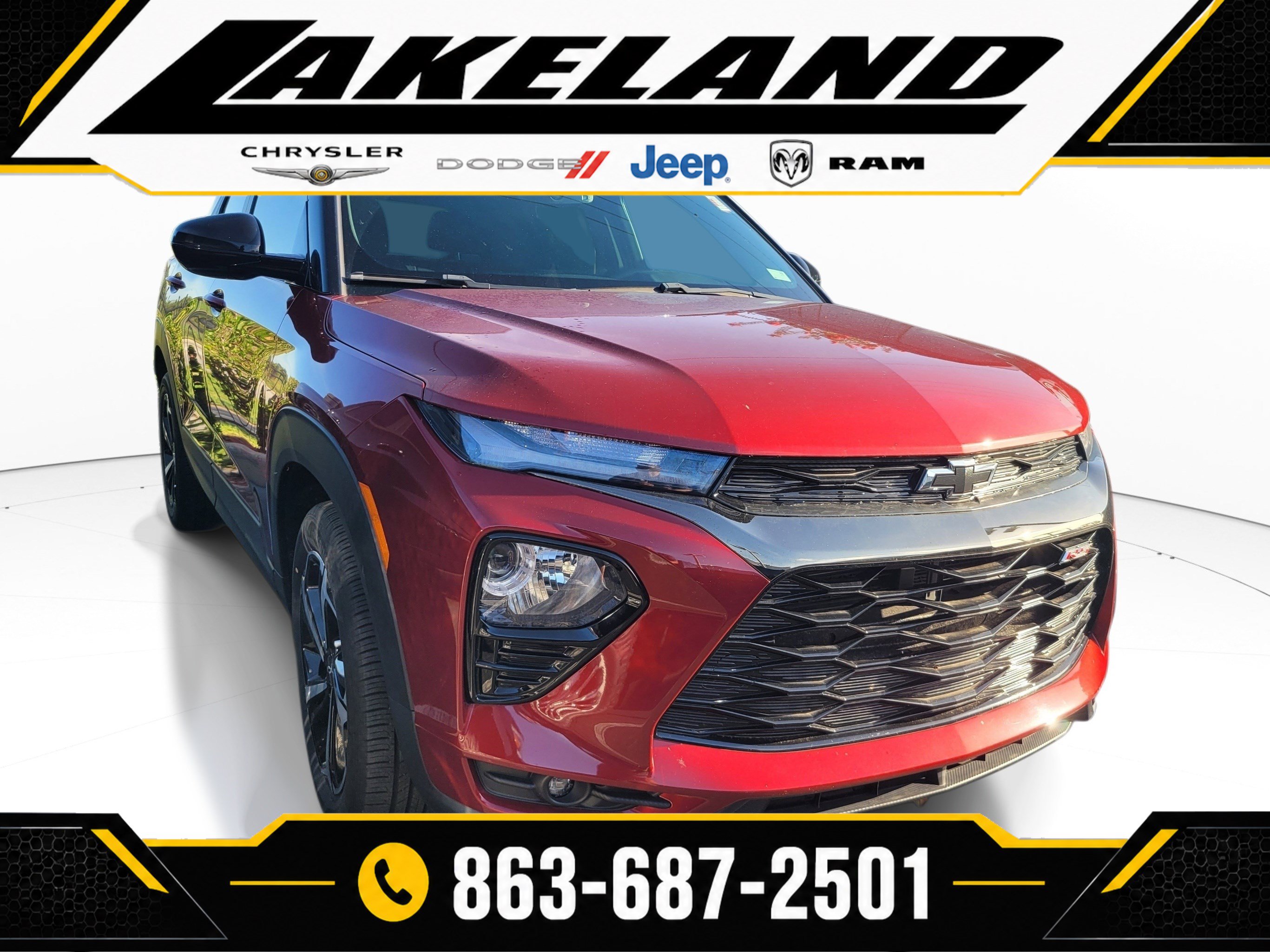 Used 2022 Chevrolet TrailBlazer RS w/ Technology Package