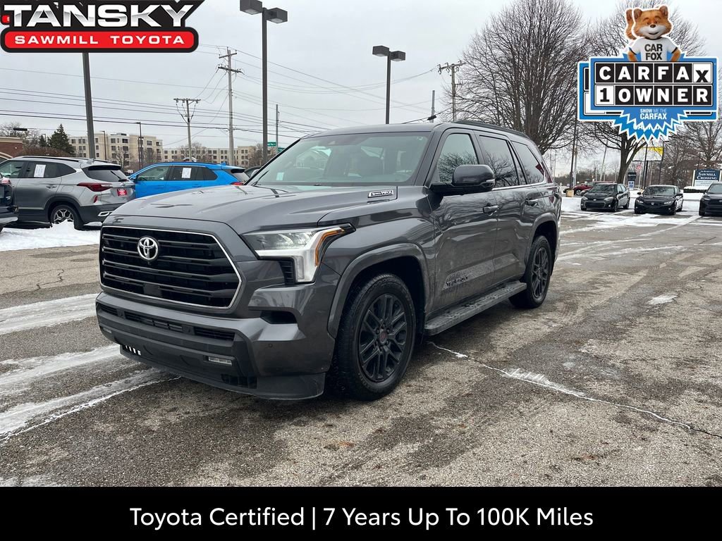 Certified 2025 Toyota Sequoia SR5 w/ TRD Sport Package image 1