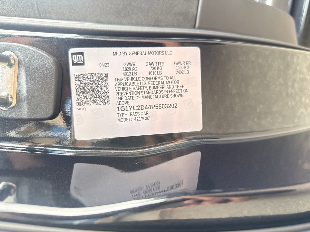 Used 2023 Chevrolet Corvette Stingray Premium Cpe image 29