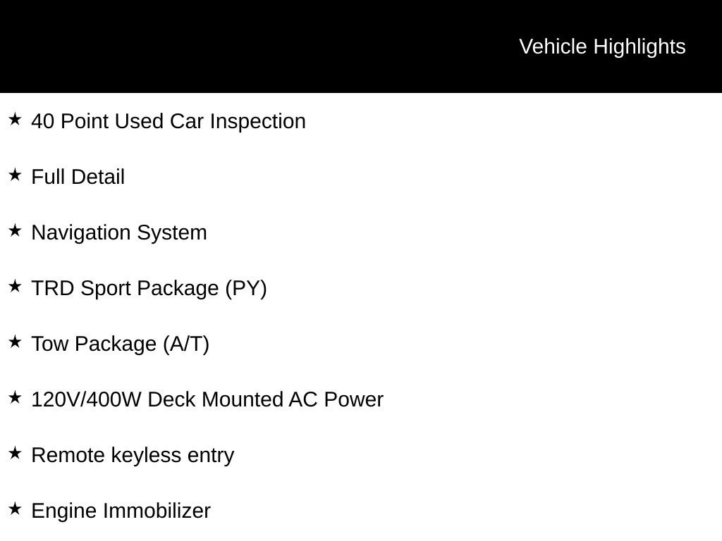 Used 2017 Toyota Tacoma TRD Sport w/ Tow Package (A/T) AWD/4WD image 3