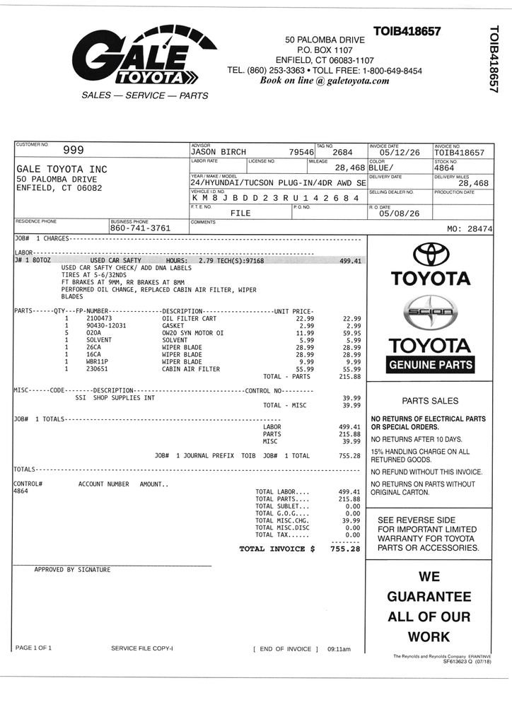 Used 2024 Hyundai Tucson SEL AWD/4WD image 12