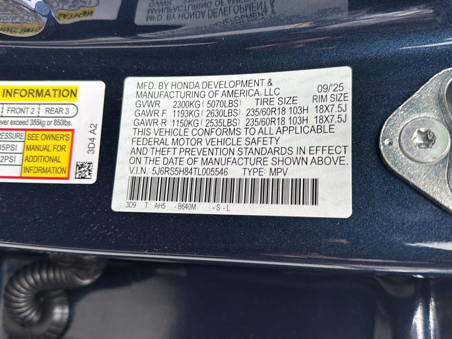 New 2026 Honda CR-V Sport-L image 34