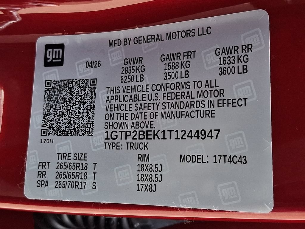New 2026 GMC Canyon Elevation w/ Convenience Package AWD/4WD image 17