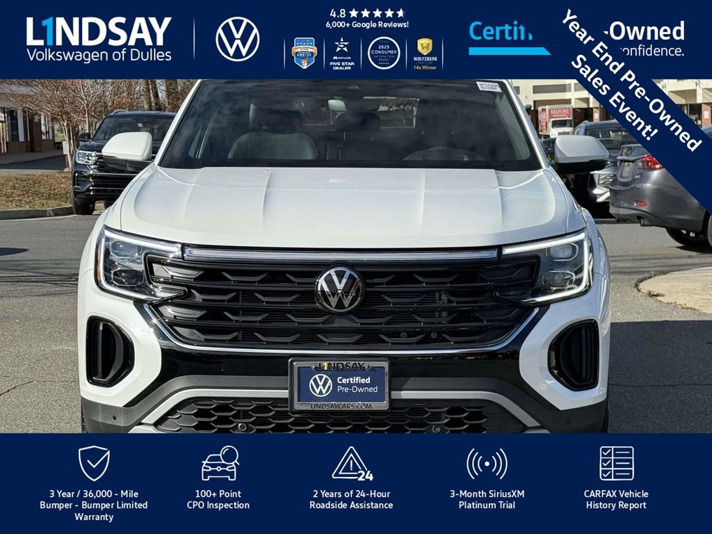 Used 2025 Volkswagen Atlas Cross Sport SEL image 3