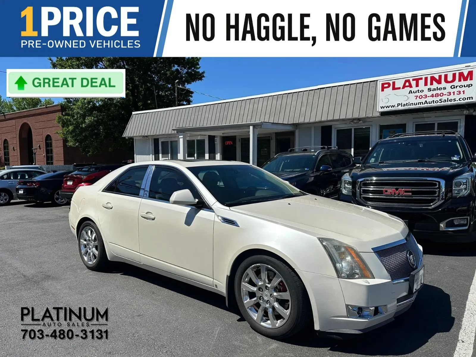 Used 2008 Cadillac CTS 3.6 AWD w/ Luxury Level Two Package