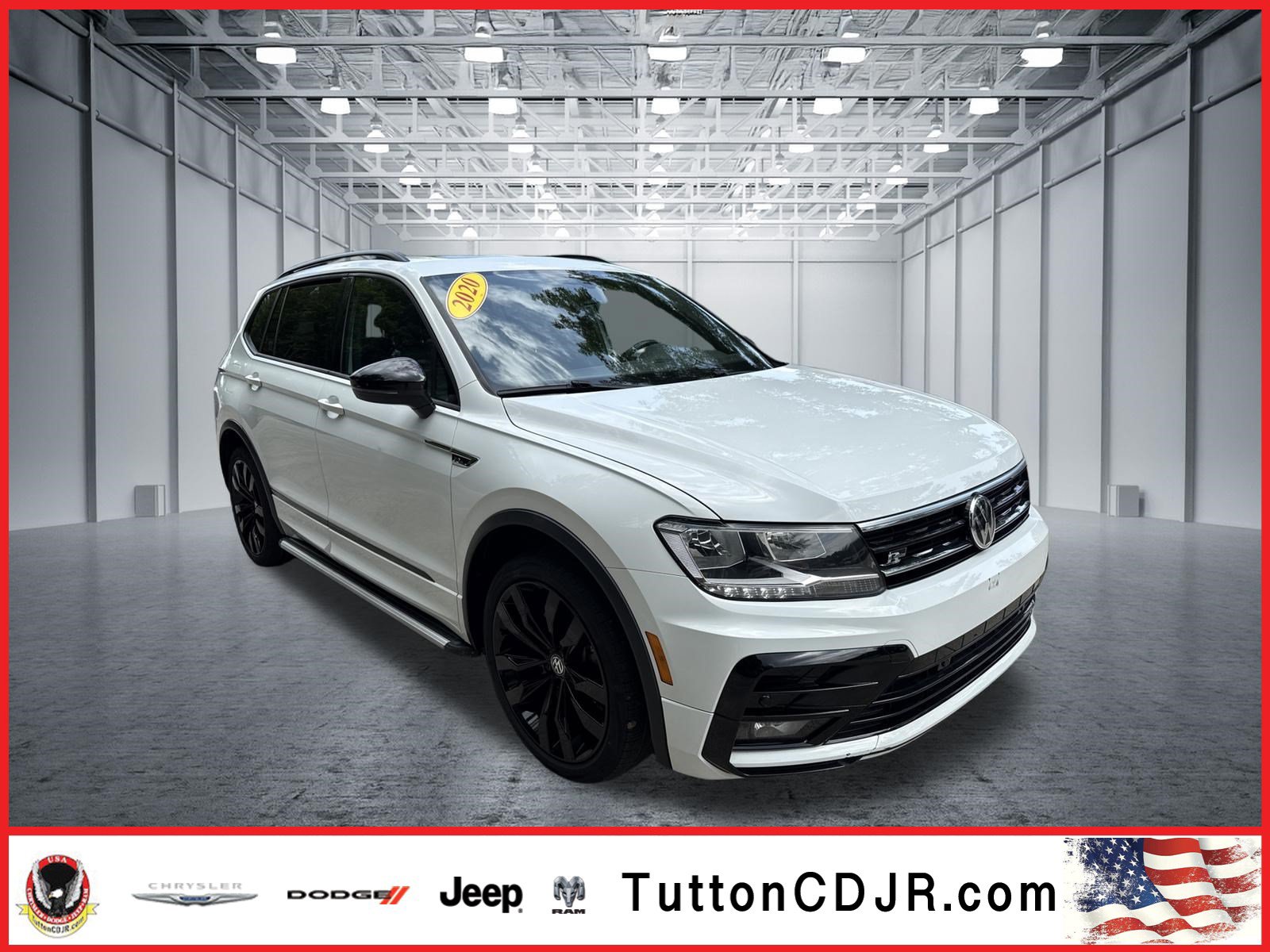 Used 2020 Volkswagen Tiguan SE R-Line FWD image 1