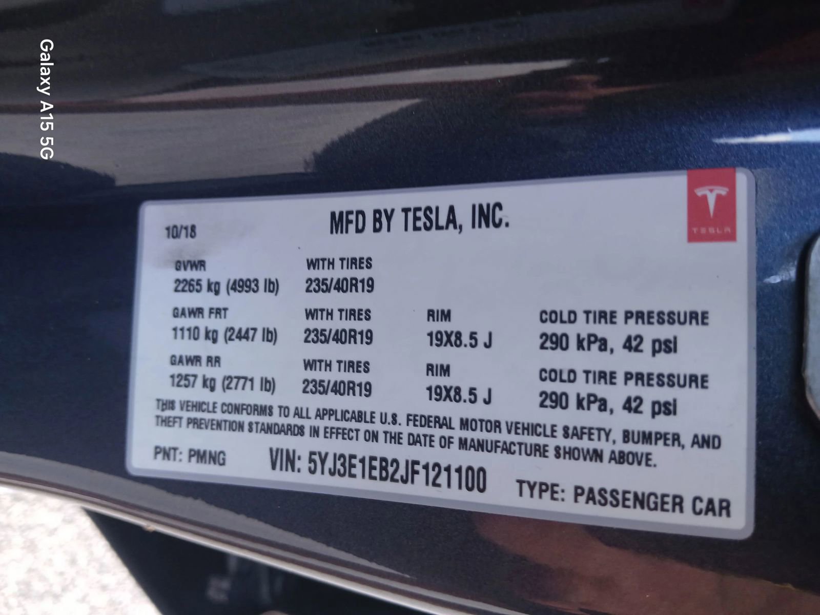 Used 2018 Tesla Model 3 Long Range AWD/4WD image 10