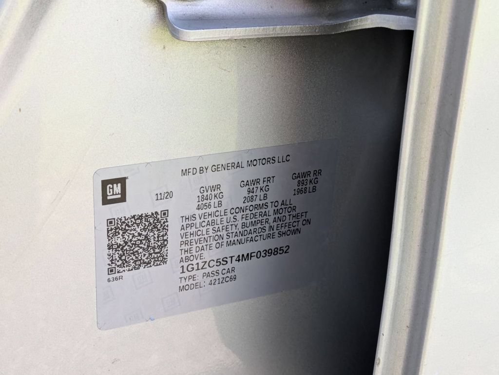 Used 2021 Chevrolet Malibu LS FWD image 33