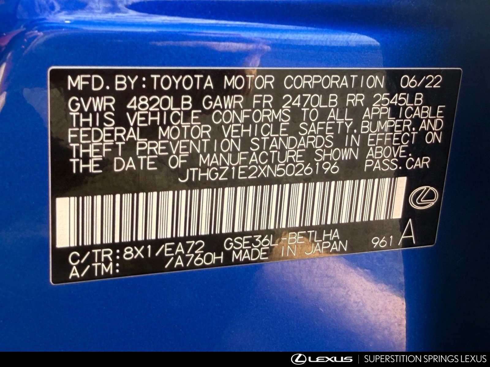 Certified 2022 Lexus IS 350 F Sport w/ Memory Package AWD/4WD image 34