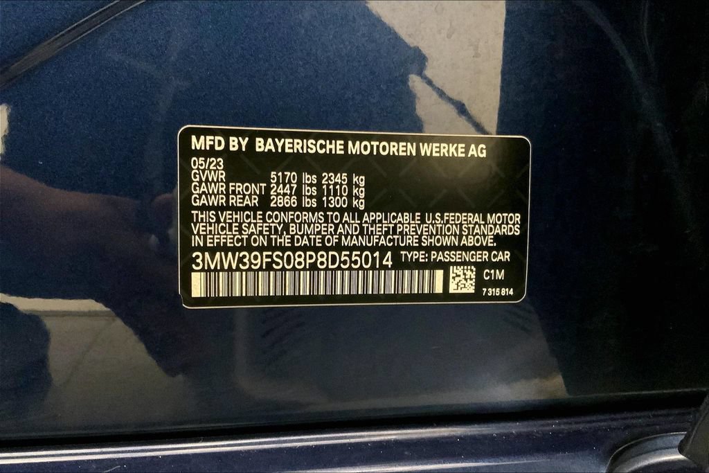 Certified 2023 BMW 330e xDrive AWD/4WD image 32