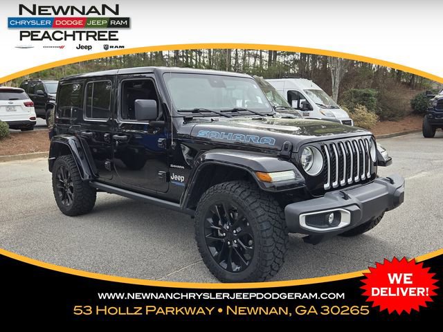 Used 2021 Jeep Wrangler Unlimited Sahara w/ Cold Weather Group image 1