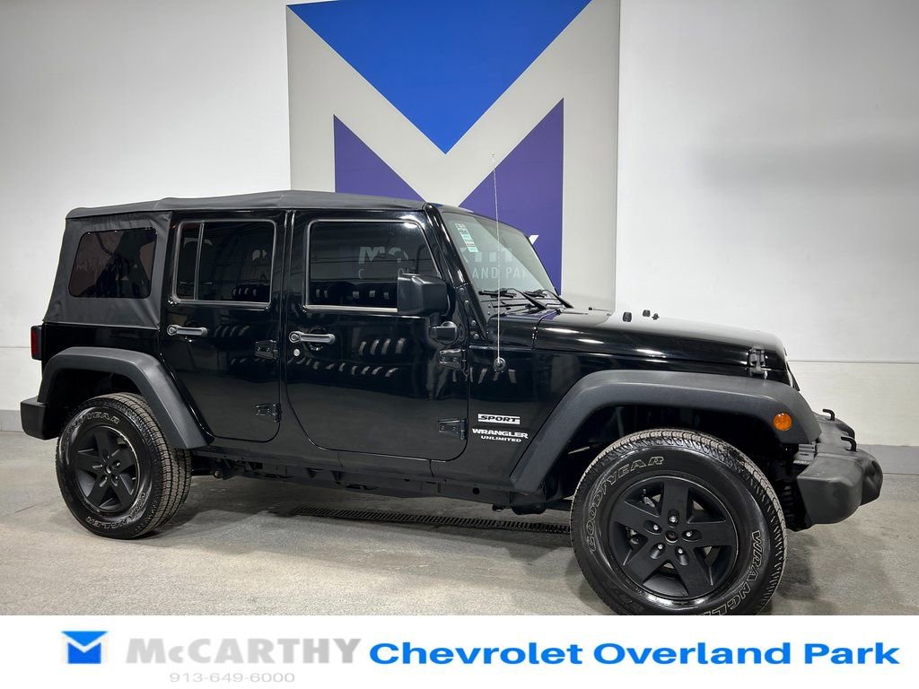 Used 2017 Jeep Wrangler Unlimited Sport w/ Connectivity Group image 3