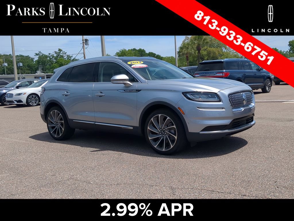 Certified 2022 Lincoln Nautilus Reserve w/ Equipment Group 201A