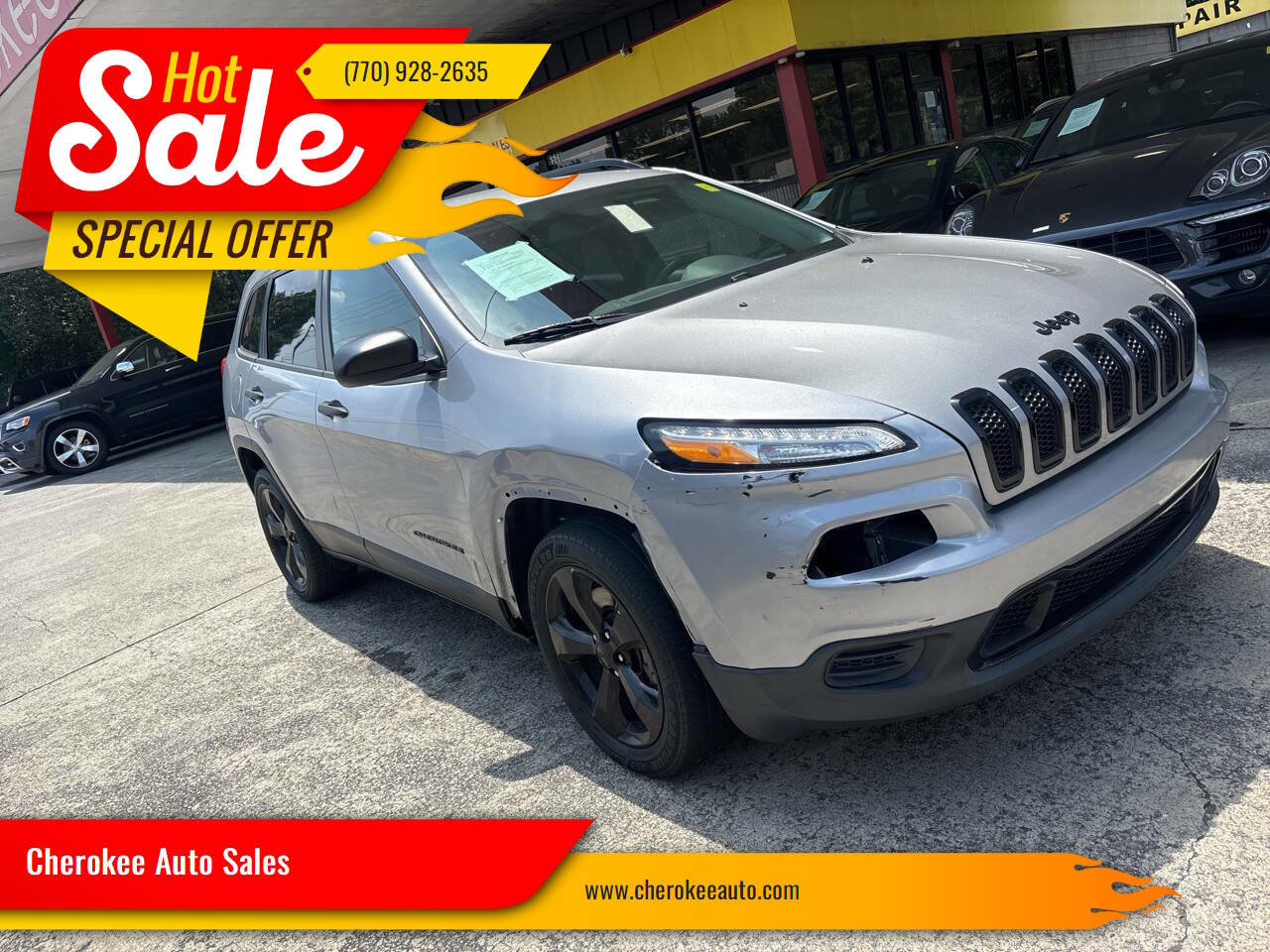 Used 2016 Jeep Cherokee Sport FWD image 1