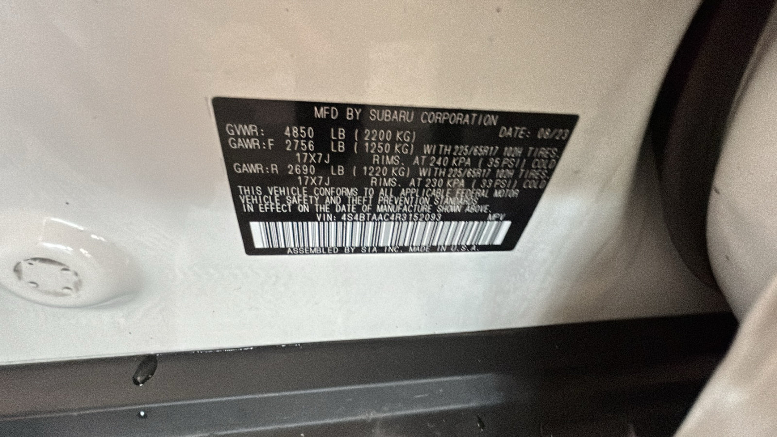 Used 2024 Subaru Outback AWD/4WD image 12