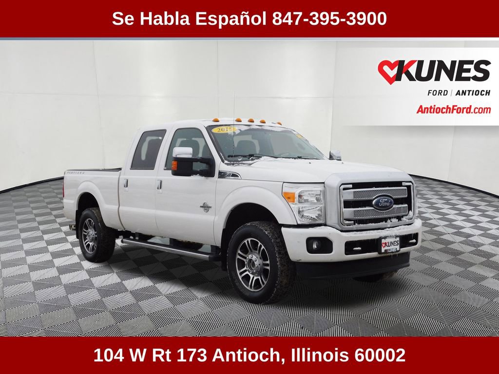 Used 2015 Ford F250 Platinum w/ FX4 Off-Road Package