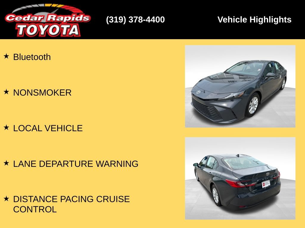 Certified 2026 Toyota Camry LE FWD image 14