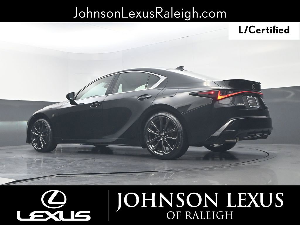 Certified 2025 Lexus IS 350 F Sport w/ Accessory Package RWD image 18