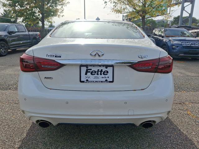 Certified 2022 INFINITI Q50 Luxe w/ Cargo Package image 5