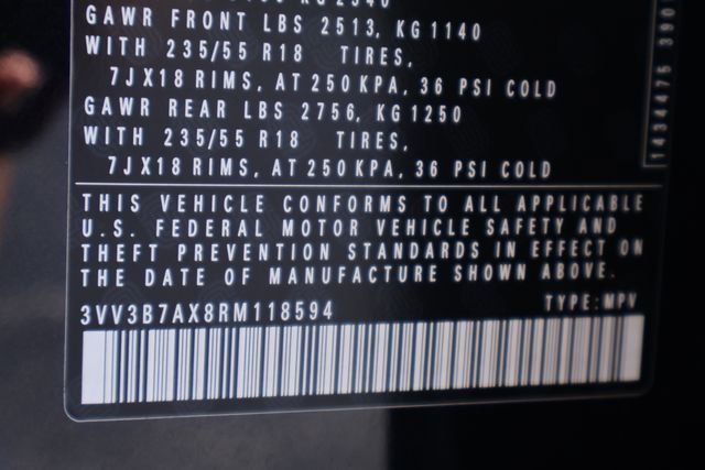 Certified 2024 Volkswagen Tiguan SE FWD image 27