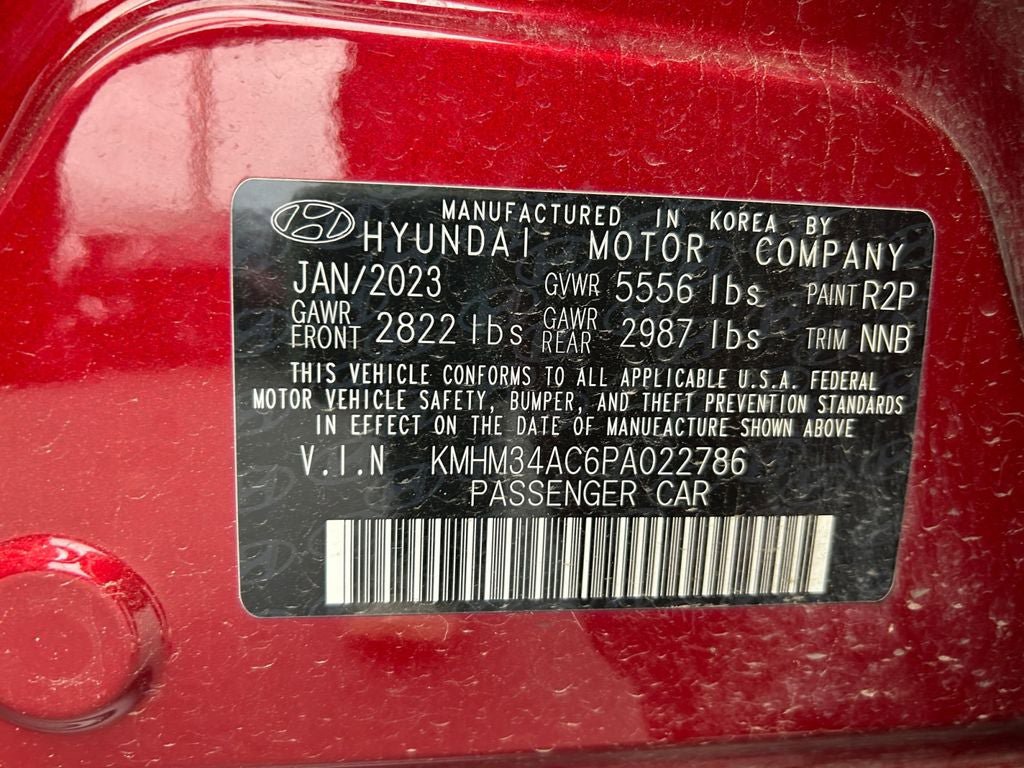 Certified 2023 Hyundai Ioniq 6 SEL AWD/4WD image 37