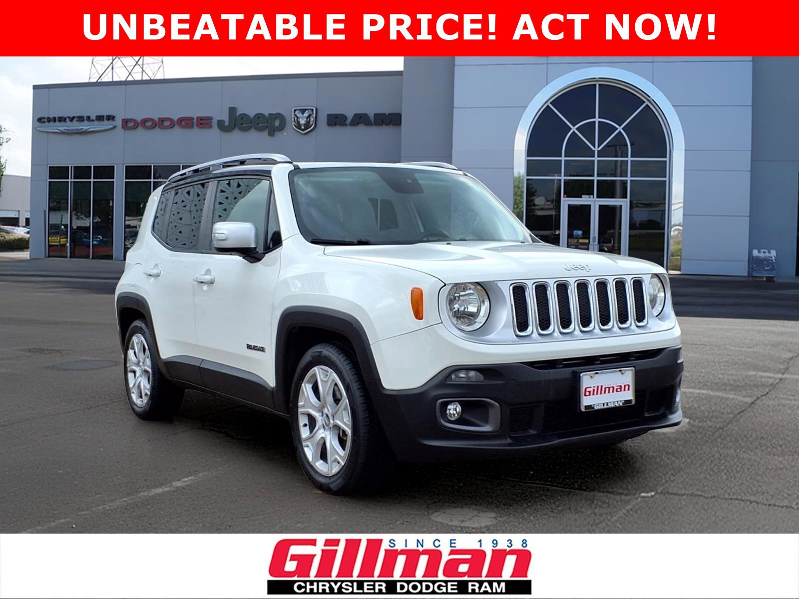 Used 2016 Jeep Renegade Limited