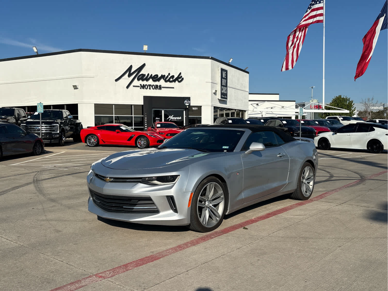 Used 2017 Chevrolet Camaro LT w/ RS Package RWD image 1