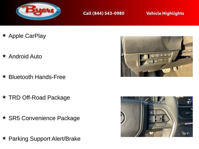 New 2026 Toyota Tundra SR5 w/ TRD Off-Road Package image 22