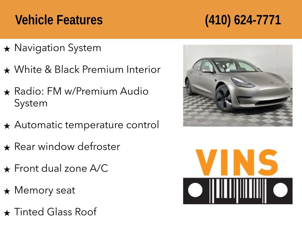 Used 2018 Tesla Model 3 Long Range AWD/4WD image 5