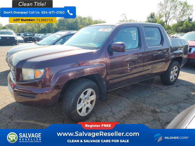 Used 2008 Honda Ridgeline RTL