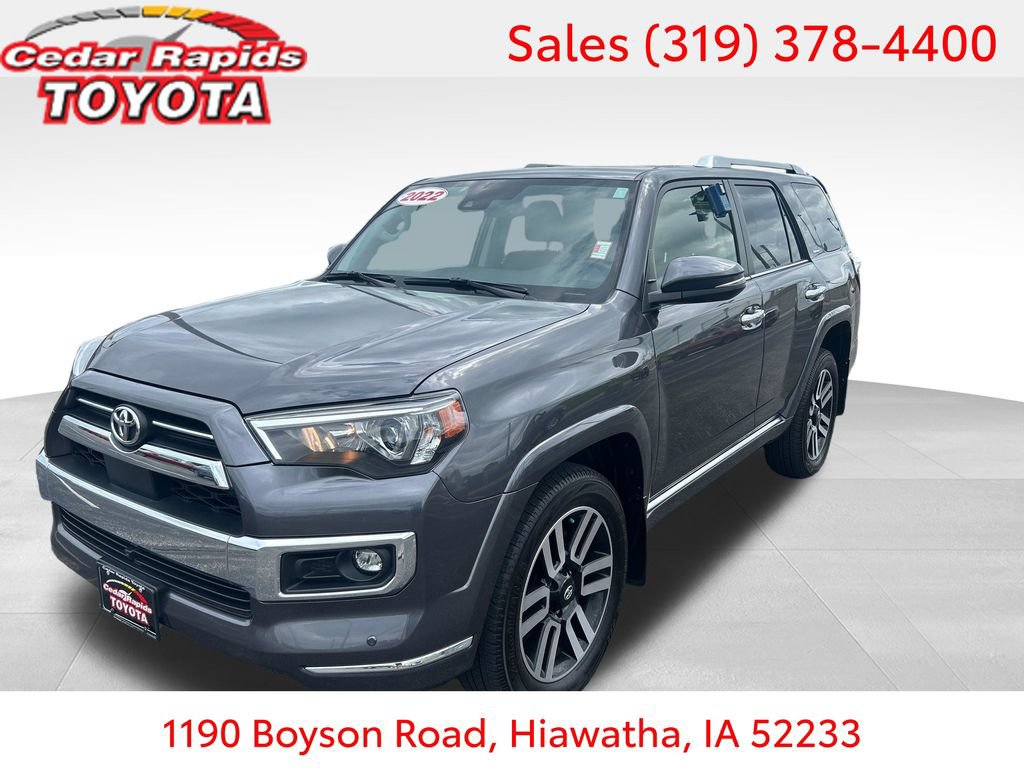 Certified 2022 Toyota 4Runner Limited AWD/4WD image 1
